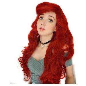 Vibrant Red Women's Wig